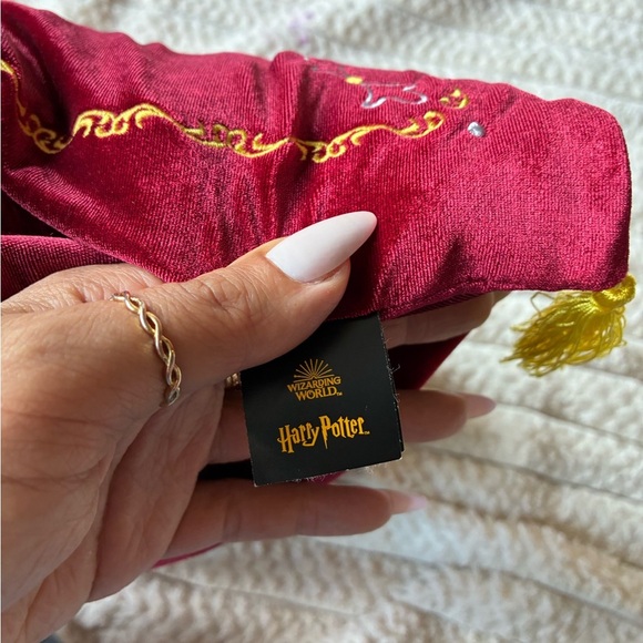 Gryffindor Red Velvet Accent Pillow - Picture 4 of 8